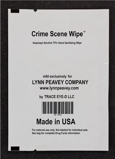 Wipe Front Label (Sanitizer Wipe)